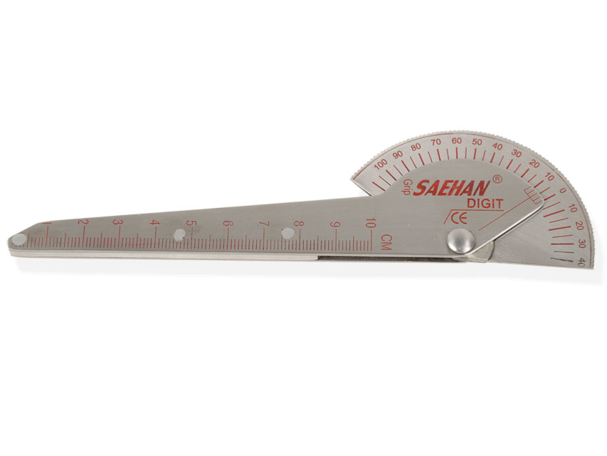 180° DIGIT GONIOMETER 6" - stainless steel — GIMA 24901