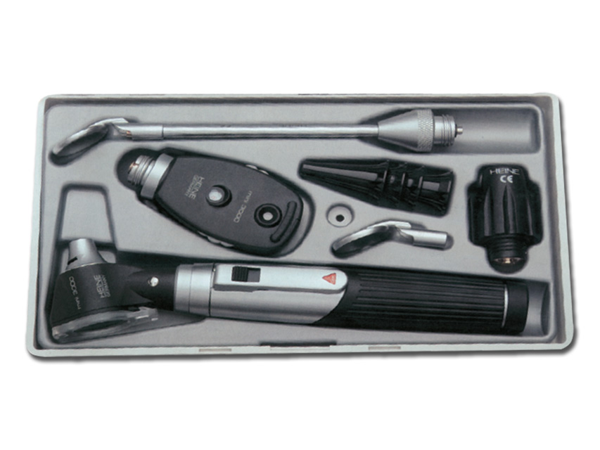HEINE MINI 3000 LED OFTALMOSKOP - modrý — GIMA 31690