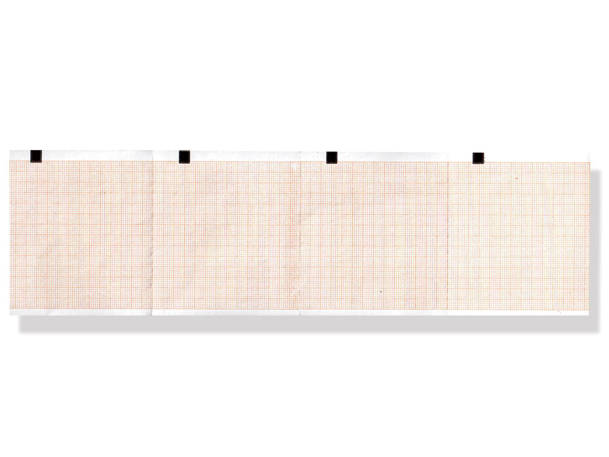 EKG termálny papier 80x70 mm x200s balenie Z-fold — GIMA 33016