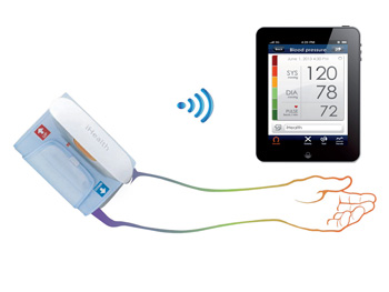 "P10" ***iHEALTH BP5 BEZDRÔTOVÝ krvný tlak MONITOR - arm vypredávanie, potom 23495