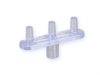 MULTI-INJECTOR CONNECTORS - rovný - 3 way-out