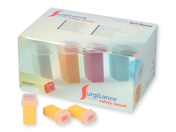 SURGILANCE BEZPEČNOSTNÝ IHLA G26 - automatický lancets