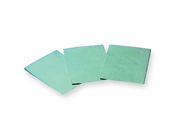 FOLDED NAPKINS - 33x45 cm zelený