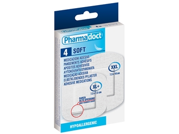 PHARMADOCT HYPOALLERGENIC PLASTERS 2 veľkosti - kartón po 12 balenia po 4