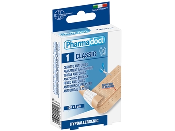 PHARMADOCT DRESSING PRÚŽKY 100x6 cm - kartón po 12 balenia