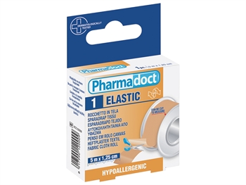 PHARMADOCT CLOTH ROLKA - FABRIC - 5m x 1.25cm - kartón po 18 balenia