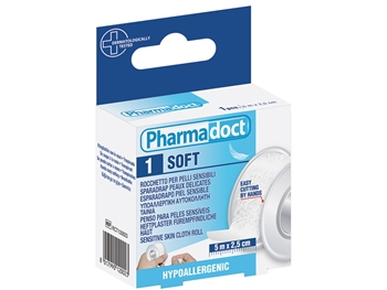 PHARMADOCT CLOTH ROLKA 5m x 2.5cm - kartón po 12 balenia