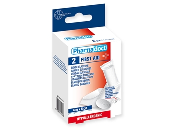 PHARMADOCT ELASTICKÝ OBVÄZY 4m x 6cm - kartón po 6 balenia po 2