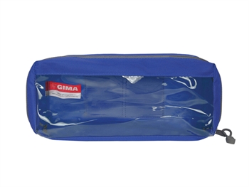 E3 OBDĹŽNIKOVÝ VRECKO padded so window a rúčka - modrý