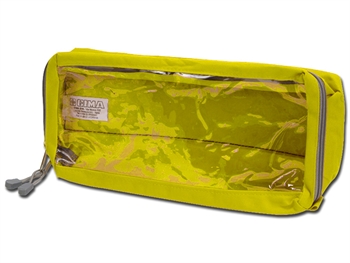 E4 OBDĹŽNIKOVÝ POUCH long so window - žltý