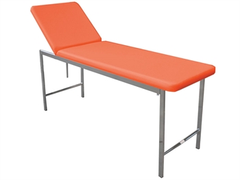 KLASICKÝ VYŠETROVACÍ LEŽADLO - chrómovaný - apricot