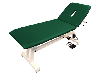 ELEKTRICKÝ VÝŠKA NASTAVITEĽNÝ TREATMENT STÔL - zelený