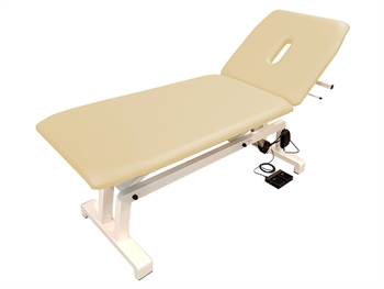 ELEKTRICKÝ VÝŠKA NASTAVITEĽNÝ TREATMENT STÔL - béžový