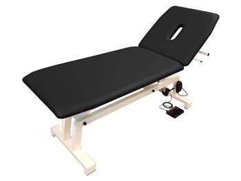 ELEKTRICKÝ VÝŠKA NASTAVITEĽNÝ TREATMENT STÔL - čierny