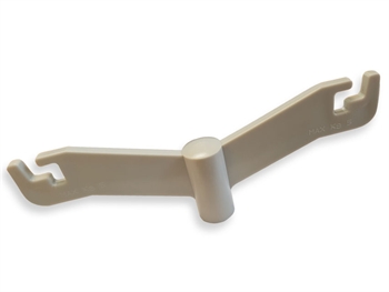 PLAST SUPPORT - 2 hooks