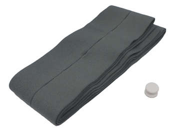 OPAKOVANE POUŽITEĽNÝ FOETAL TRANSDUCER BELTS 6x150 cm - sivý