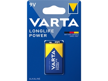 VARTA ALKALINE BATÉRIE - 9V