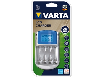 VARTA LCD NABÍJAČKA pre AA a AAA nabíjateľný batérie