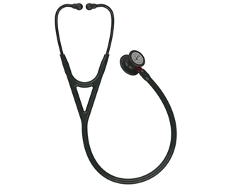 LITTMANN CARDIOLOGY IV - 6200 - čierny - čierny finish - červený stem