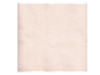 EKG termálny papier 210x30 mm x m rolka - oranžový mriežka