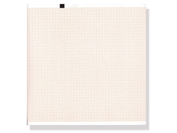 EKG termálny papier 210x280 mm x200s balenie - oranžový mriežka