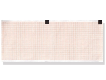 EKG termálny papier 110x140 mm x143s balenie - oranžový mriežka