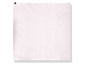 EKG termálny papier 210x280mm x215s balenie - oranžový mriežka
