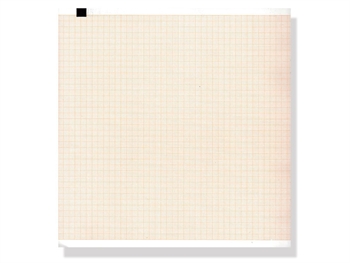 EKG termálny papier 210x300mm x200s balenie - oranžový mriežka
