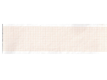 EKG termálny papier 63x30 mm x m rolka - oranžový mriežka