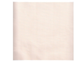 EKG termálny papier 210x30 mm x m rolka - oranžový mriežka