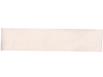 EKG termálny papier 58x25 mm x m rolka - oranžový mriežka