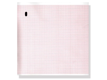 EKG termálny papier 215x280mm x300s balenie - oranžový mriežka