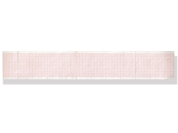 EKG termálny papier 50x100mm x200s balenie - oranžový mriežka