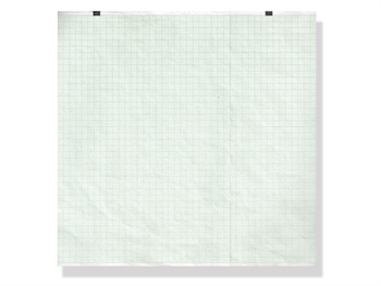 EKG termálny papier 210x140mm x250s balenie - zelený mriežka