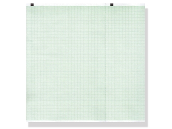 EKG termálny papier 210x140mm x150s balenie - zelený mriežka