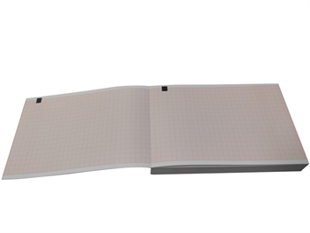 EKG termálny papier 100x150mm x200s balenie - oranžový mriežka