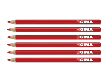 GIMA DERMATOGRAPH PENCILS - červený