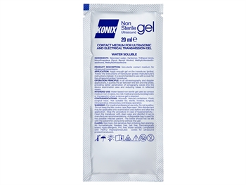 ULTRASOUND GÉL - sachet 20 ml - priehľadný