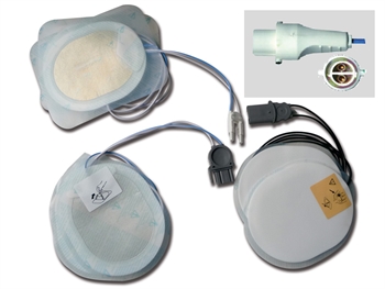 KOMPATIBILNÝ PODLOŽKY pre defibrilátor Agilent, H-P, Laerdal see also 55022