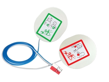 KOMPATIBILNÝ PEDIATRICKÝ PODLOŽKY pre defibrilátor Cardiac Science, GE see also 55002