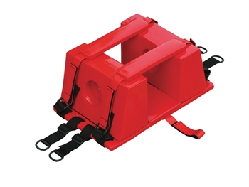 FERMO 3 HEAD IMMOBILIZER - dospelý - červený