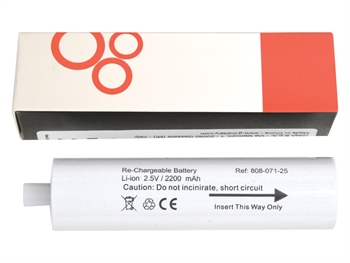 "PX3" DOSPELÝ RE-CHARGEABLE Li-ion BATÉRIA 2.5V 2200mAh