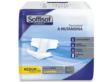 SOFFISOF KLASICKÝ INCONTINENCE PODLOŽKA - moderate incontinence - stredný