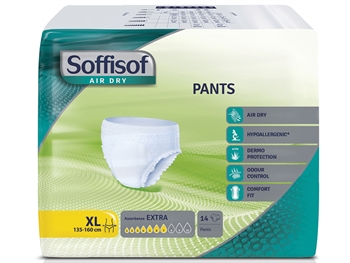 SOFFISOF PANTS/PULLUP - moderate incontinence - extra veľký