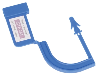 PLAST SECURITY SEAL SO STEAM INDICATOR - modrý