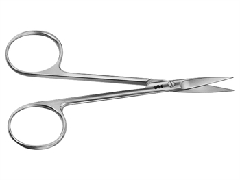 AESCULAP IRIS THIN NOŽNICE - rovný - ostrý/ostrý - 11 cm - BC110R