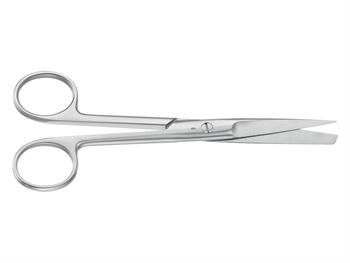 AESCULAP CHIRURGICKÝ NOŽNICE - rovný - ostrý/tupý - 16.5 cm - BC326R