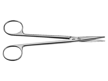 AESCULAP METZENBAUM NOŽNICE - rovný - tupý/tupý - 14.5 cm - BC601R