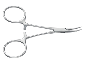 AESCULAP HARTMANN MOSQUITO HEMOSTATIC KLIEŠTE - zahnutý - 10 cm - BH105R