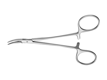 AESCULAP HALSTED MOSQUITO HEMOSTATIC KLIEŠTE - zahnutý - 12.5 cm - BH111R